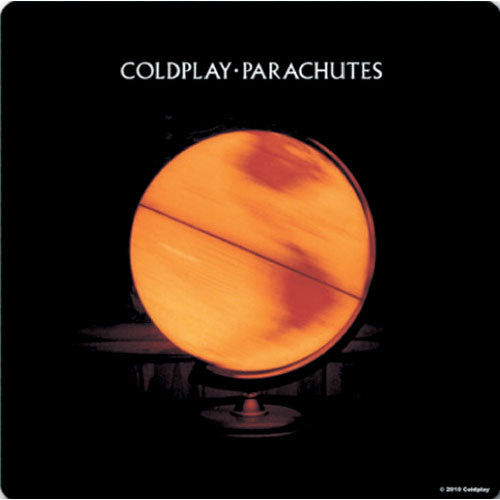 Coldplay Parachutes Coaster Front