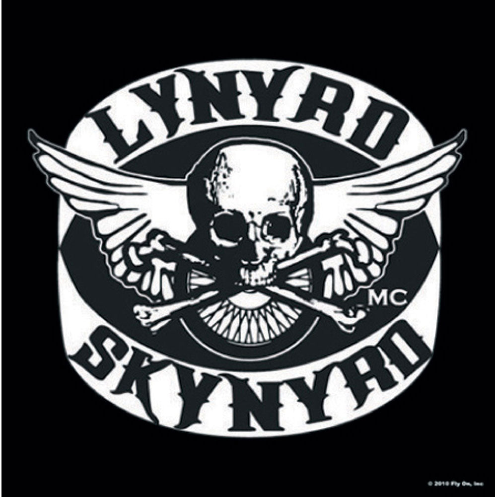 Lynyrd Skynyrd Biker Patch Coaster Front