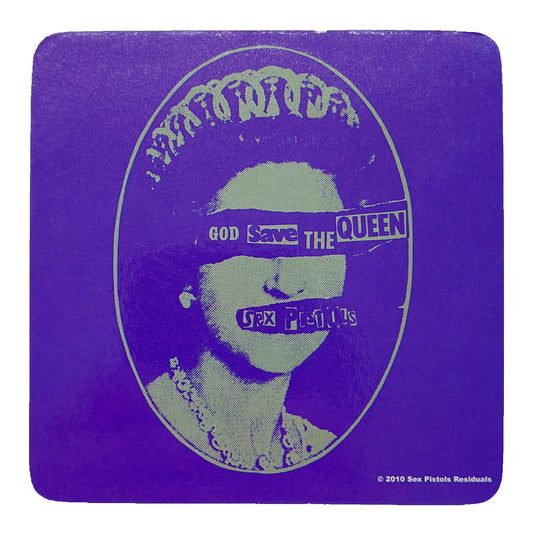 Sex Pistols God Save The Queen Coaster Front