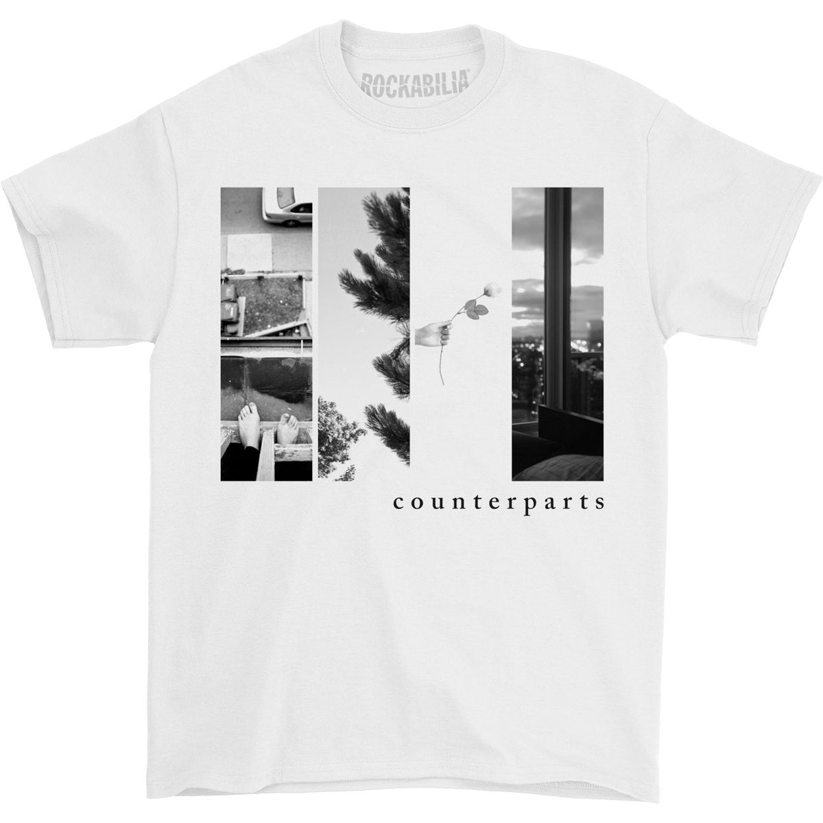 Counterparts The Difference Between Hell And Home T-shirt Front