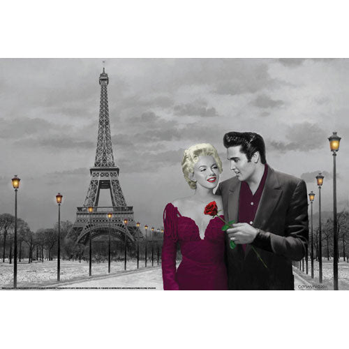 Elvis Presley Paris Domestic Poster Front