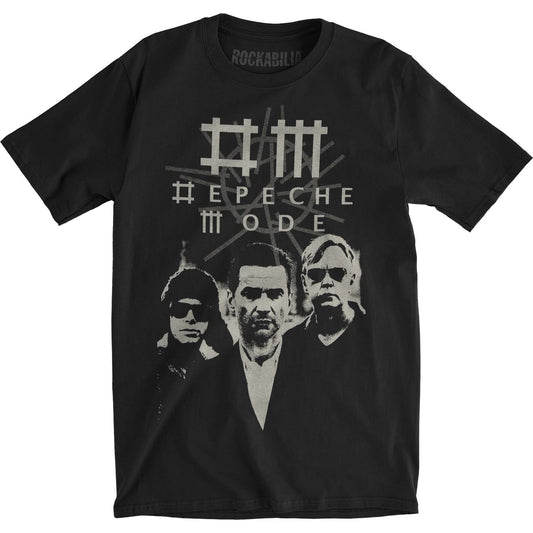 Depeche Mode Photo Tee Mens Soft T Slim Fit T-shirt Front