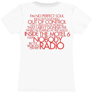 RAH White Rainbow Junior Top