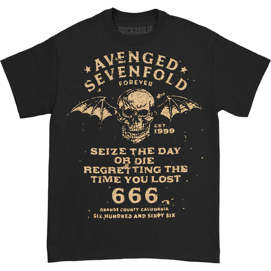 Avenged Sevenfold Seize The Day Slim Fit T-shirt Front