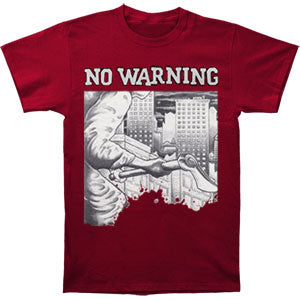 No Warning 7inch Cover T-shirt