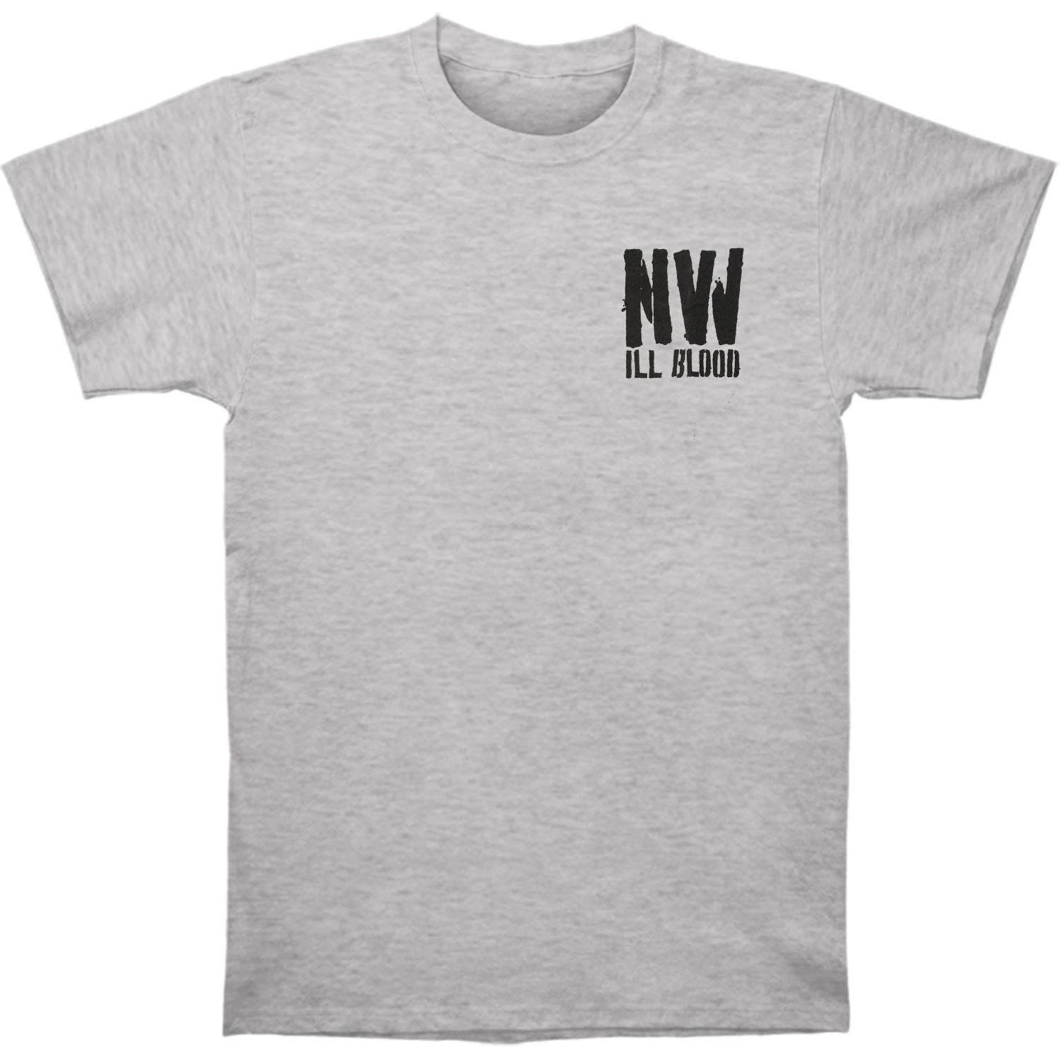 No Warning Ill Blood Stencil T-shirt