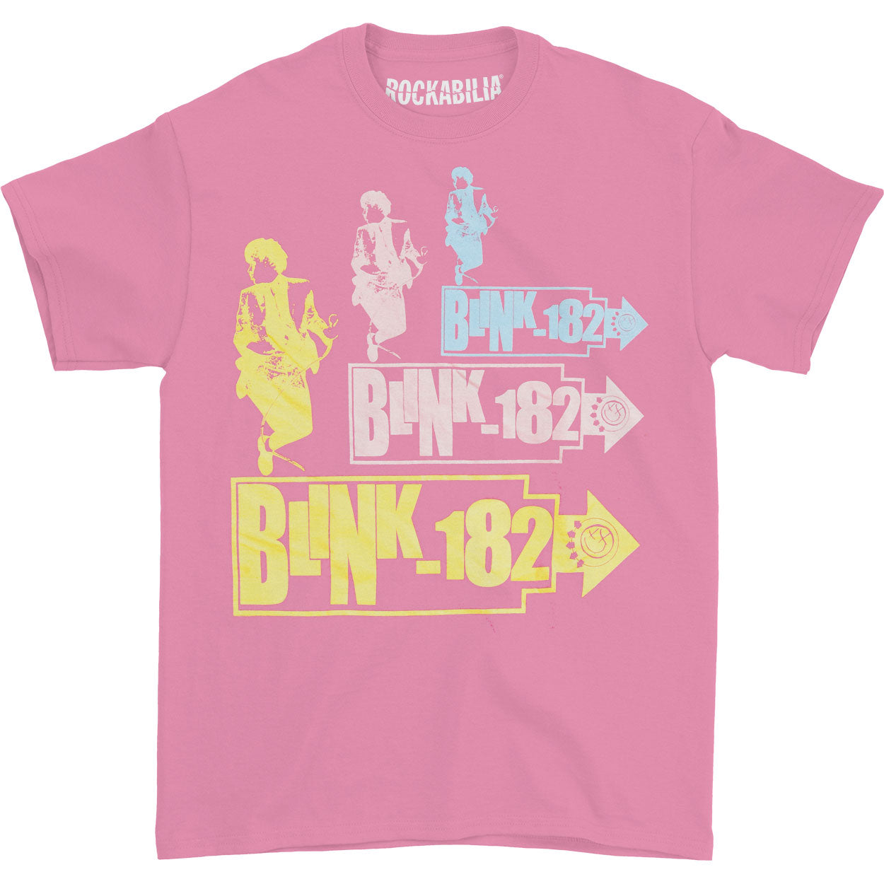 Blink 182 Colored Silhouettes T-shirt