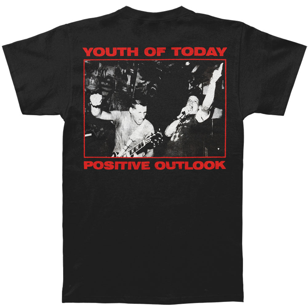 Youth Of Today Positive Outlook (Black) T-shirt
