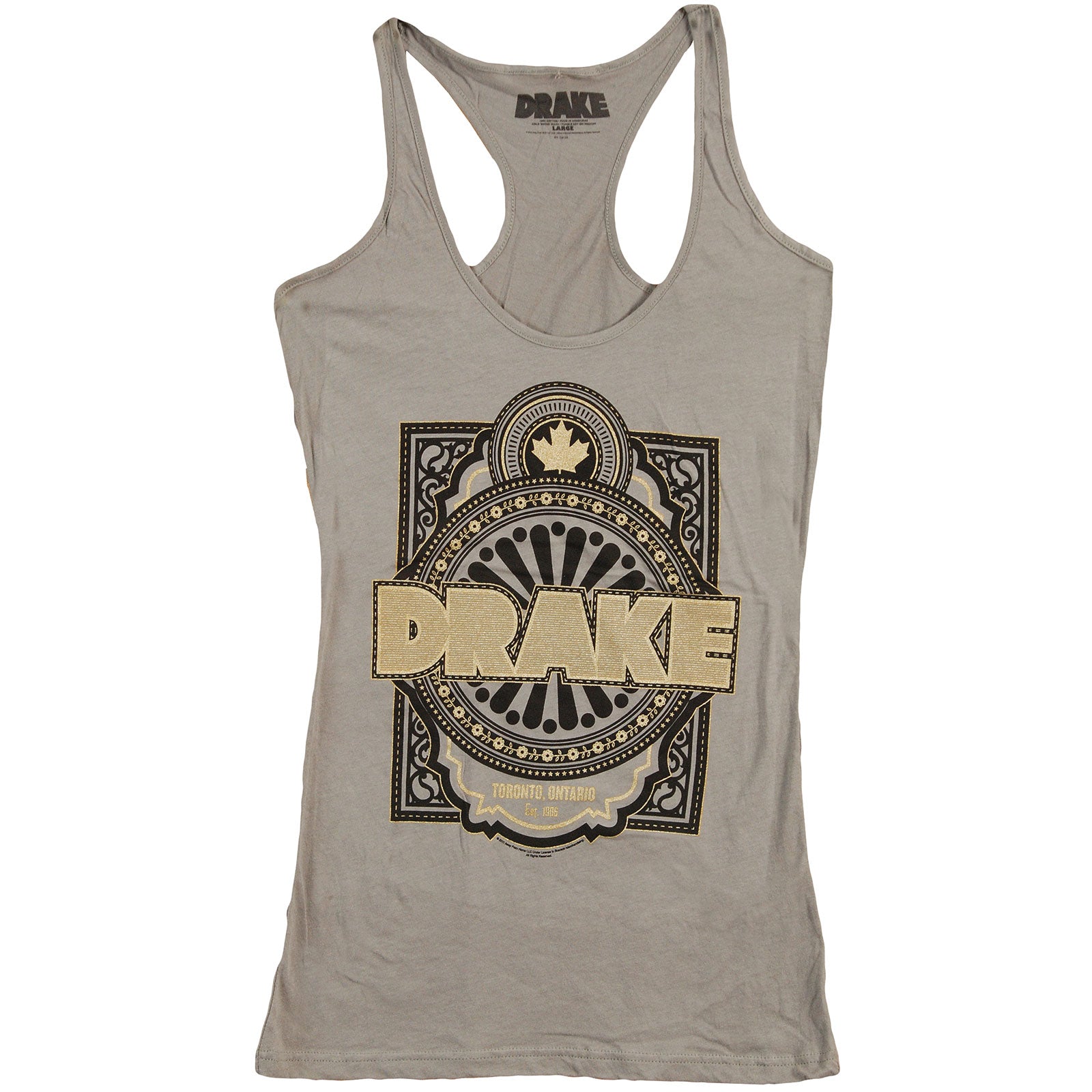 Drake Maple Leaf Womens Tank Front