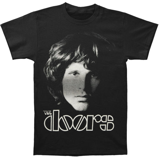 Doors Jim Halftone Slim Fit T-shirt Front