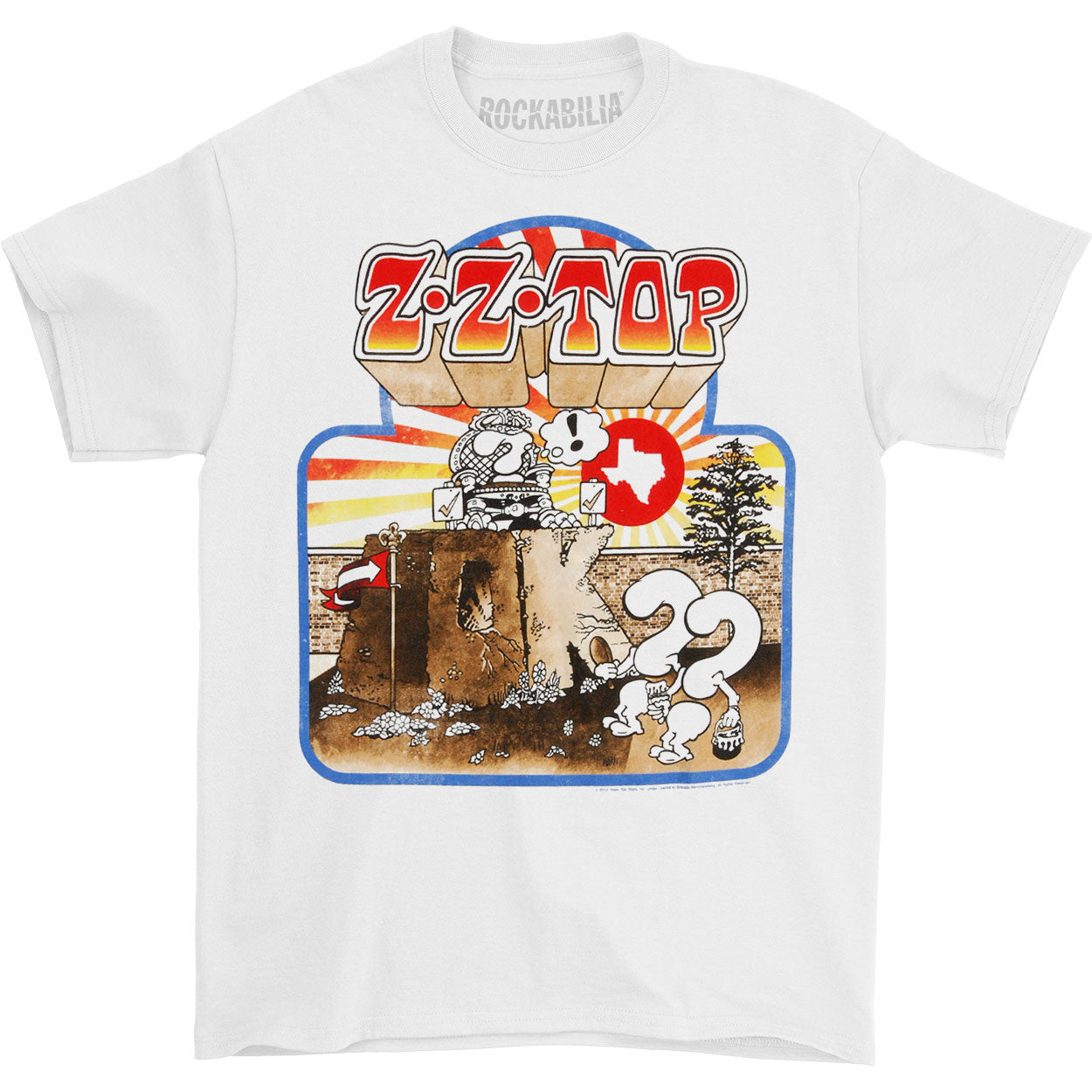 ZZ Top Recreation 2012 Tour T-shirt