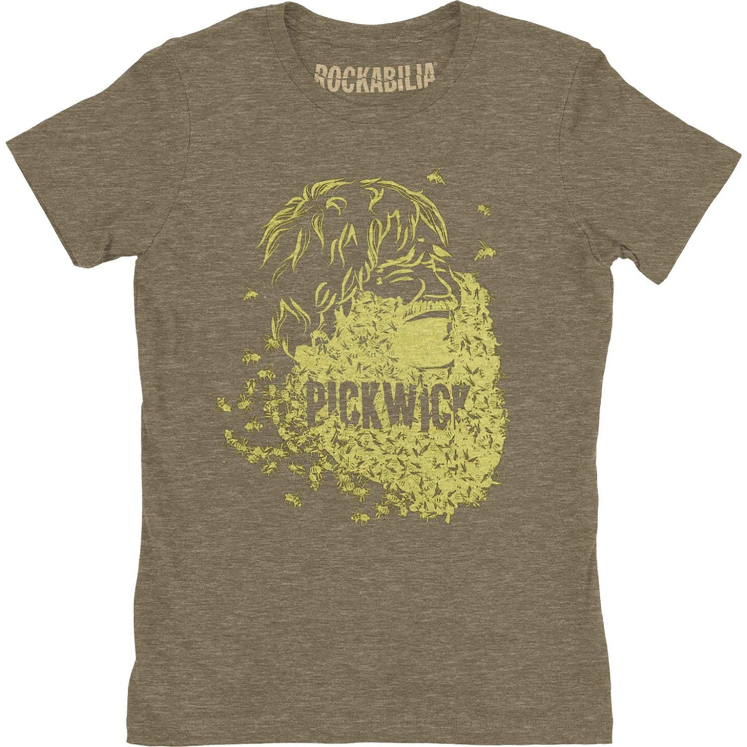 Girl's Tri-blend Bee Beard Junior Top