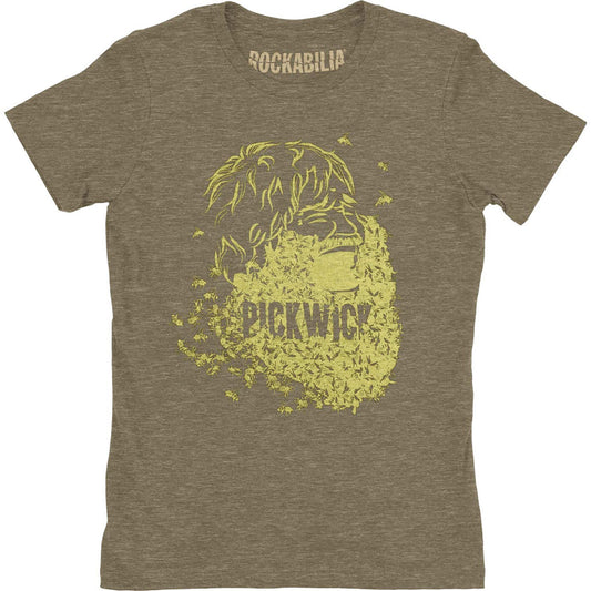 Girl's Tri-blend Bee Beard Junior Top