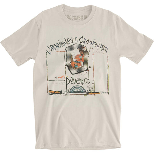 Pavement Crooked Rain Slim Fit T-shirt Front