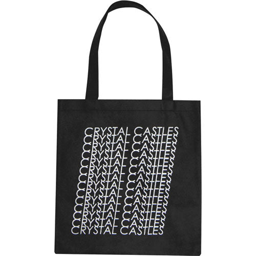 Crystal Castles Repeat Logo Wallets & Handbags Front