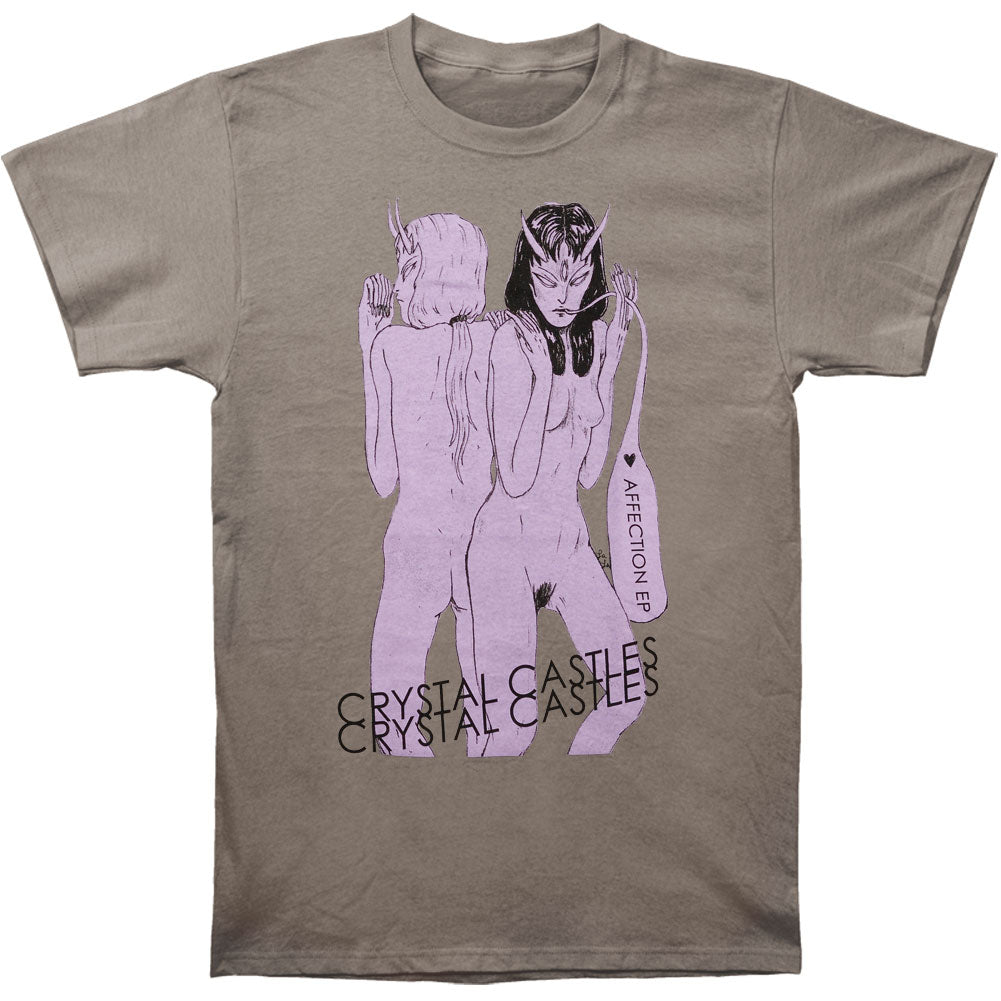 Crystal Castles Affection Slim Fit T-shirt Front