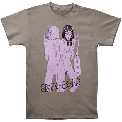 Crystal Castles Affection Slim Fit T-shirt Front