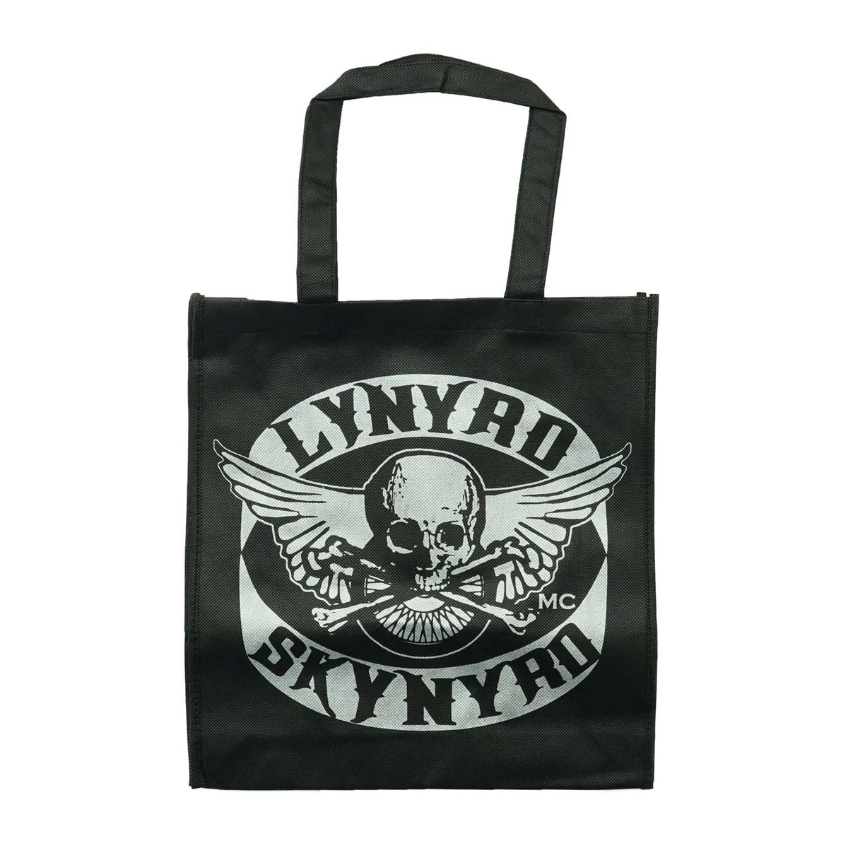 Lynyrd Skynyrd Biker Patch Grocery Tote Front
