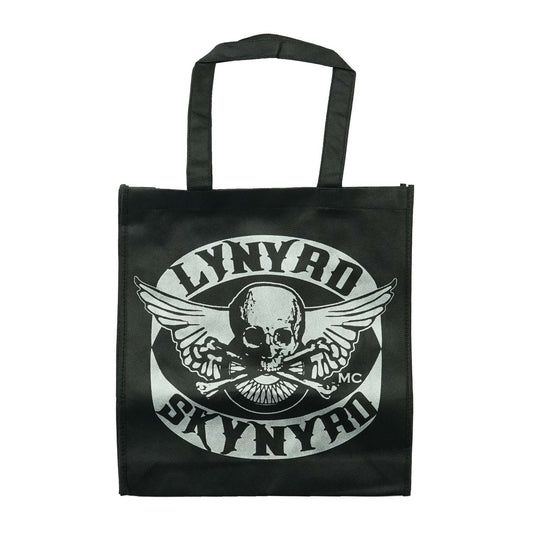 Lynyrd Skynyrd Biker Patch Grocery Tote Front