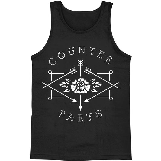 Counterparts Arrow Logo Mens Tank Front