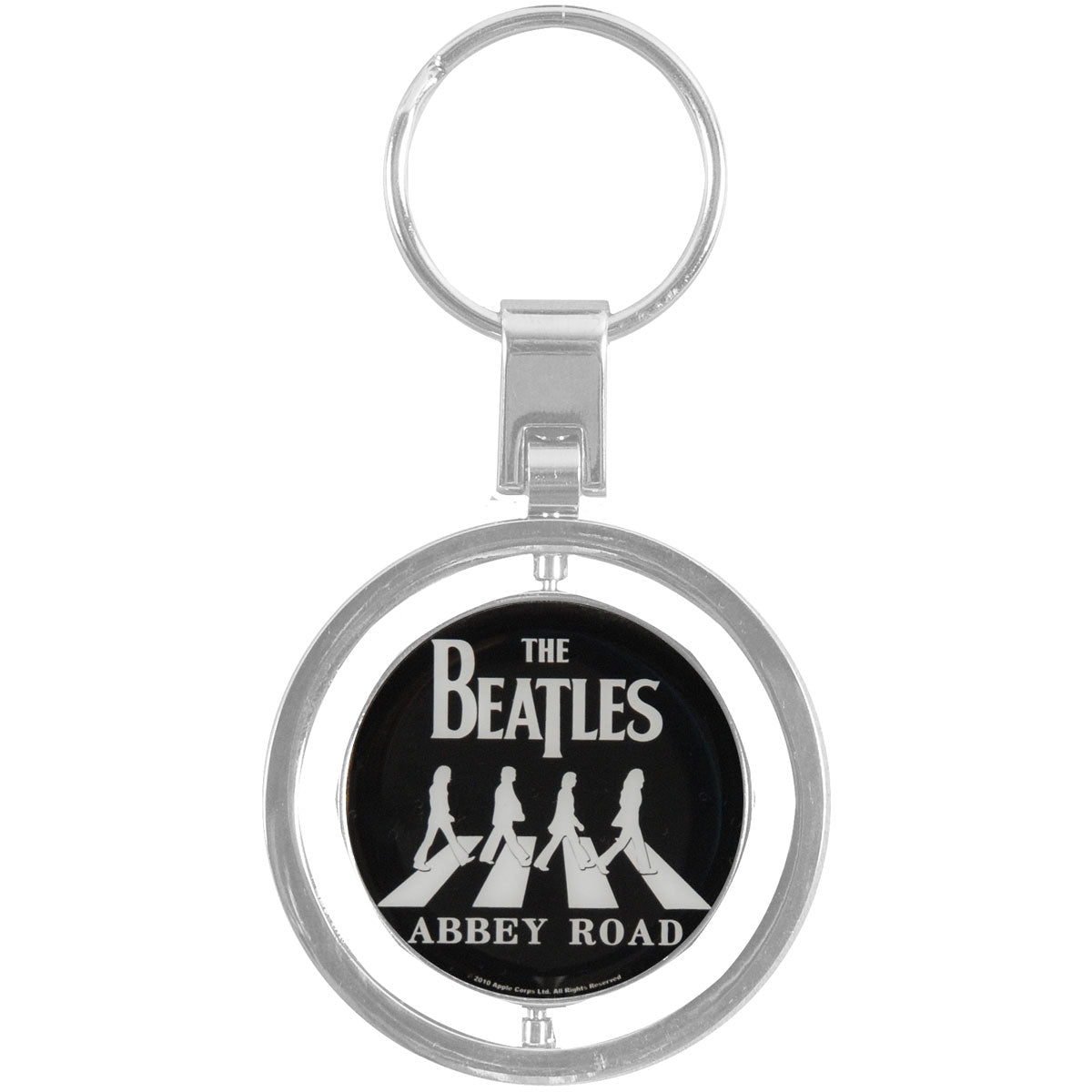 Beatles Abbey Road Spinner Key Chain Back