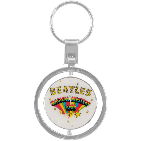 Beatles Magical Mystery Spinner Key Chain Front