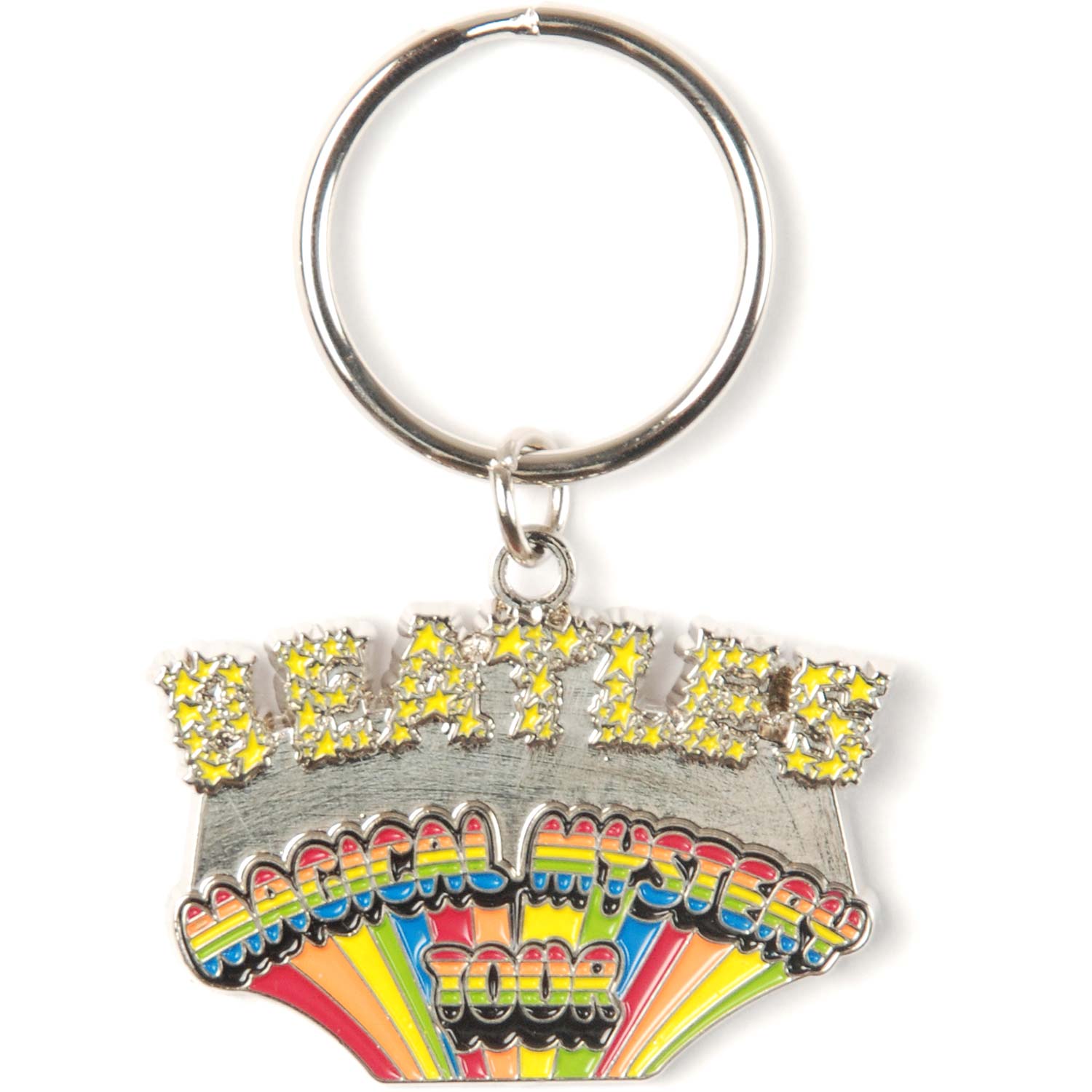 Beatles Magical Mystery Tour Metal Key Chain Front