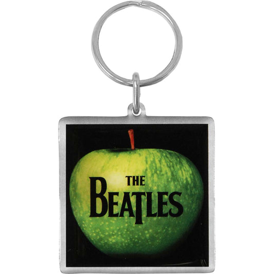 Beatles Metal Key Chain Front