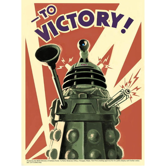 Doctor Who Dalek: To Victory Domestic Poster