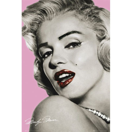 Marilyn Monroe Close Up Domestic Poster