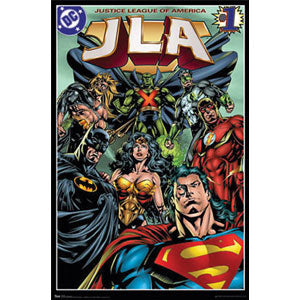 Justice League Of America D.C. Comic Heroes Domestic Poster