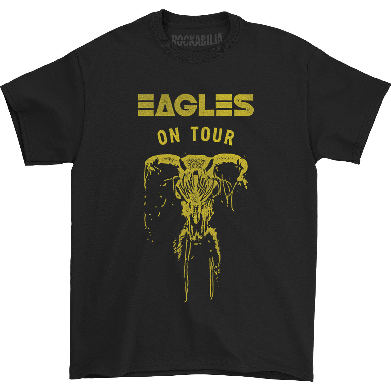 Eagles On Tour Skull Mens T-shirt Front
