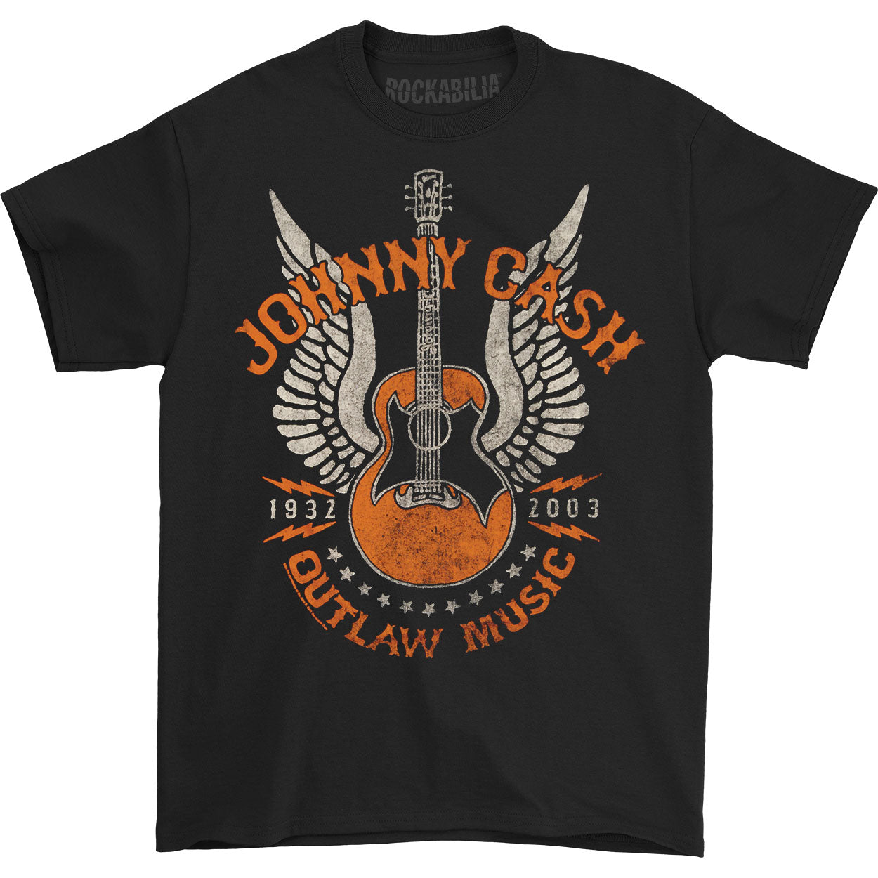 Johnny Cash Outlaw T-shirt Front