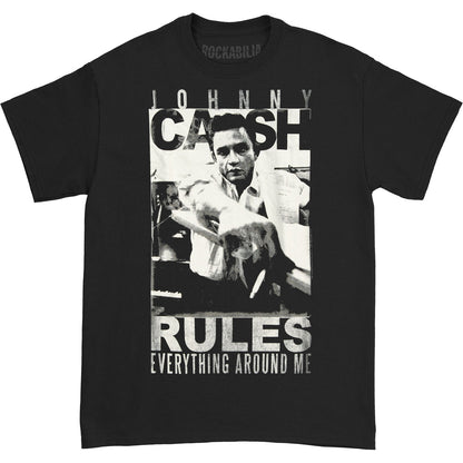 Johnny Cash Rules T-shirt Front
