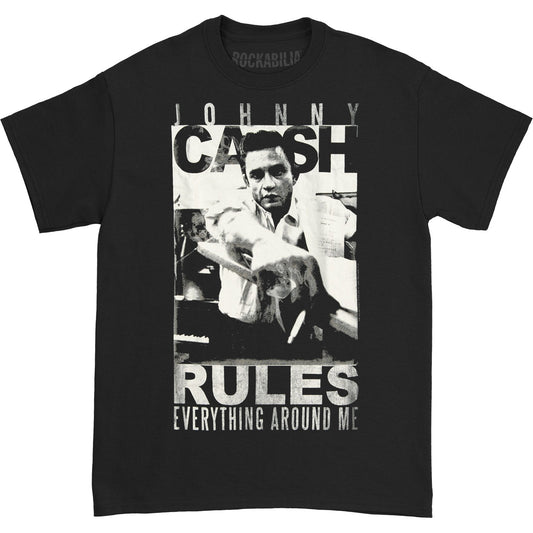 Johnny Cash Rules T-shirt Front