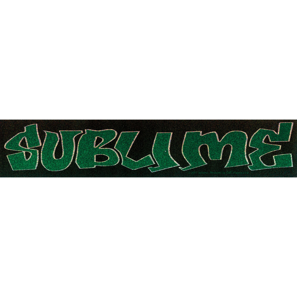 Sublime Logo Sticker Front