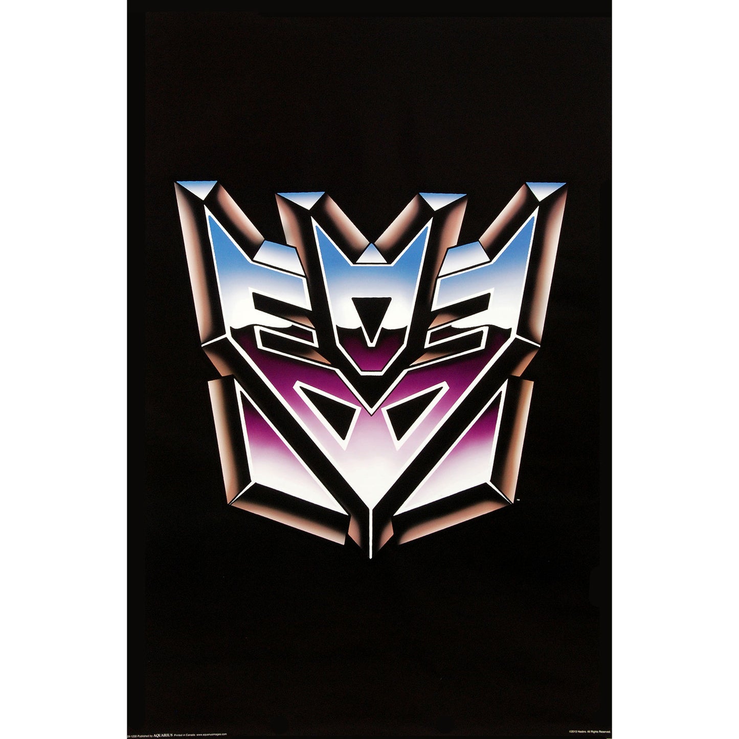 Decepticons Logo Domestic Poster