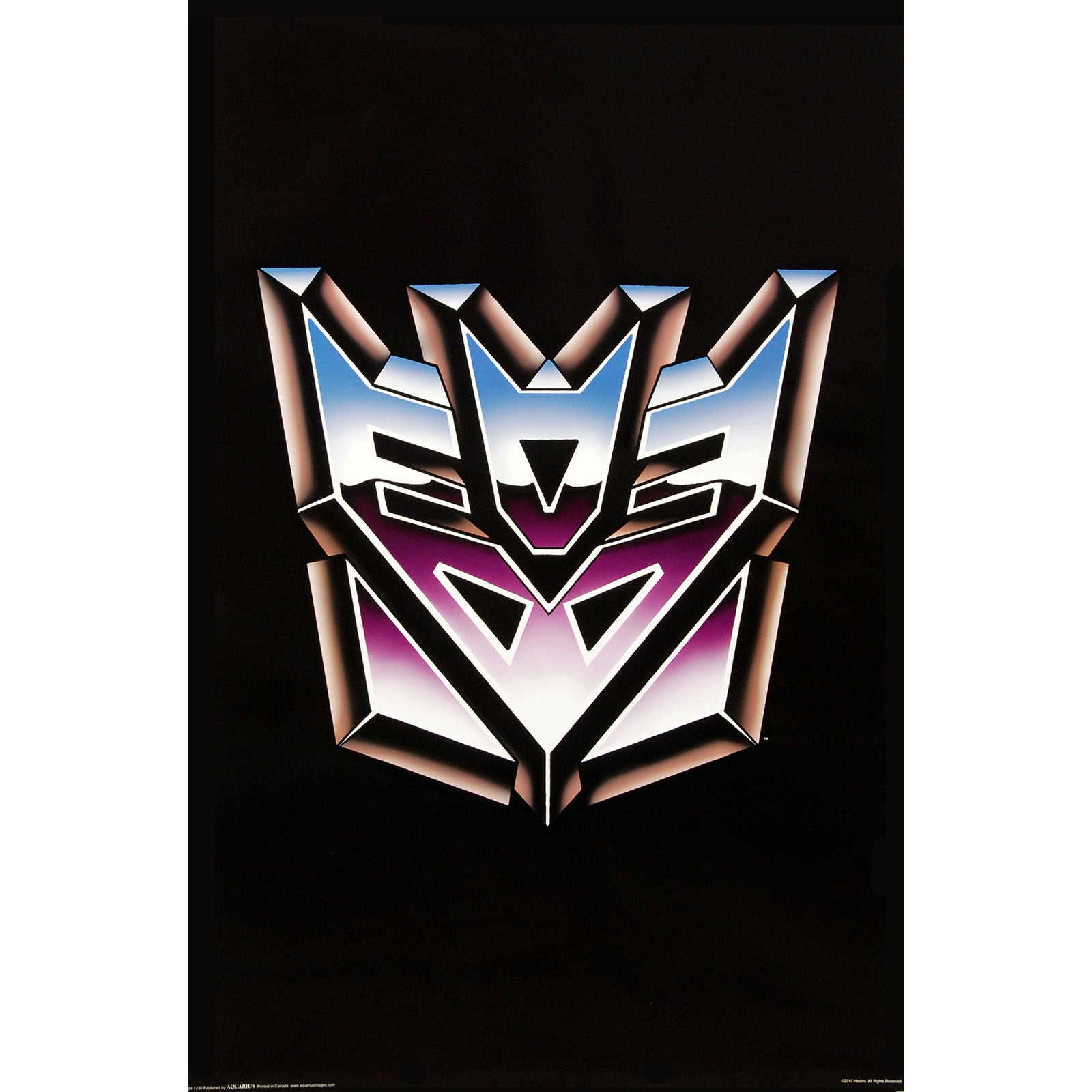 Decepticons Logo Domestic Poster