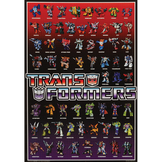Transformers Cast Domestic Poster