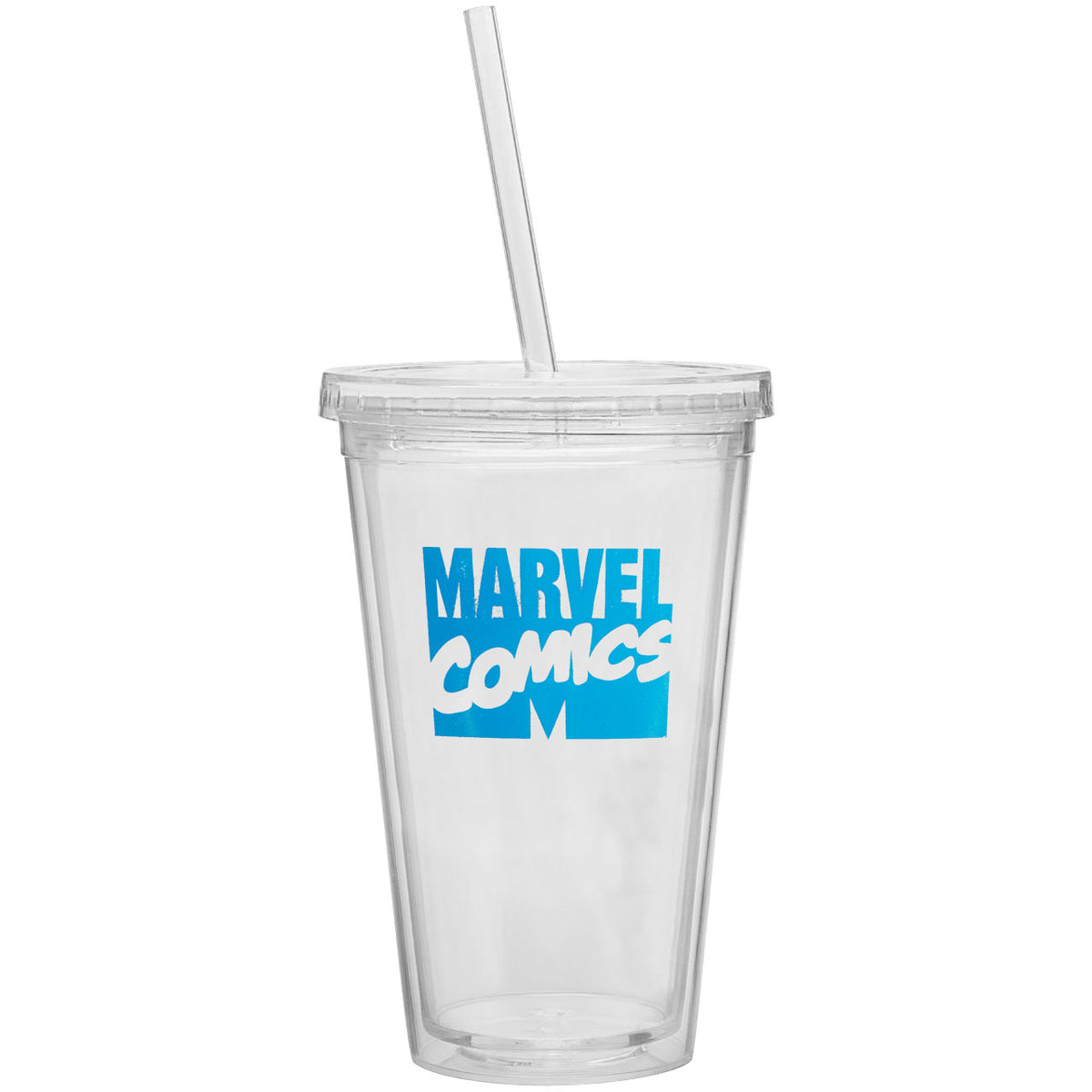 Captain America Shield Straw Tumbler Back