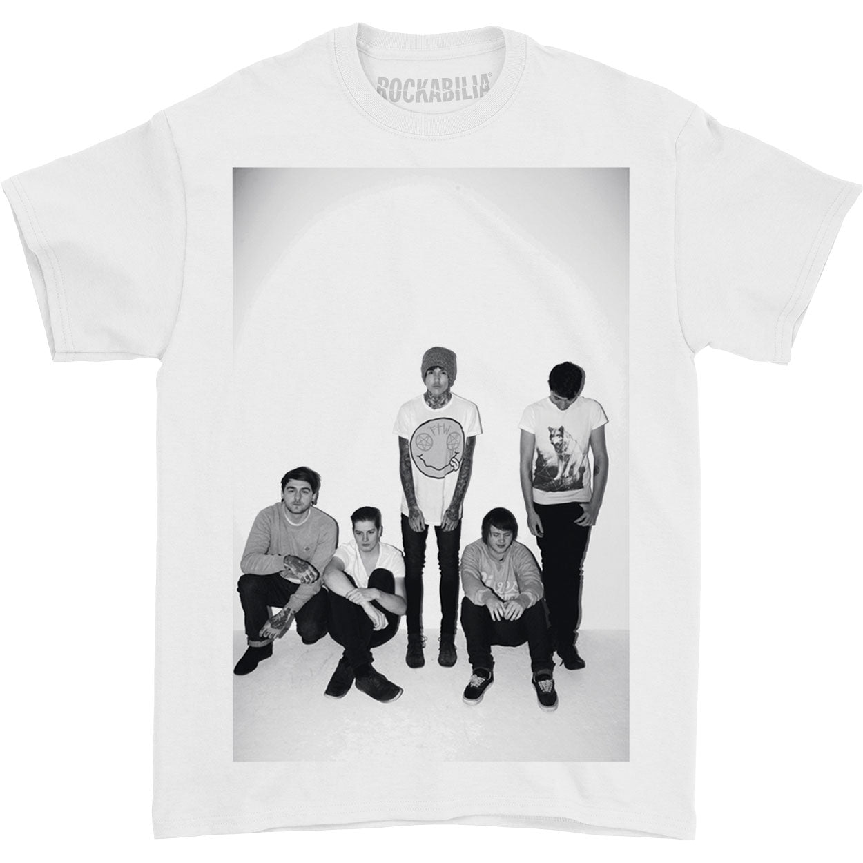 Bring Me The Horizon Group Shot T-shirt Front