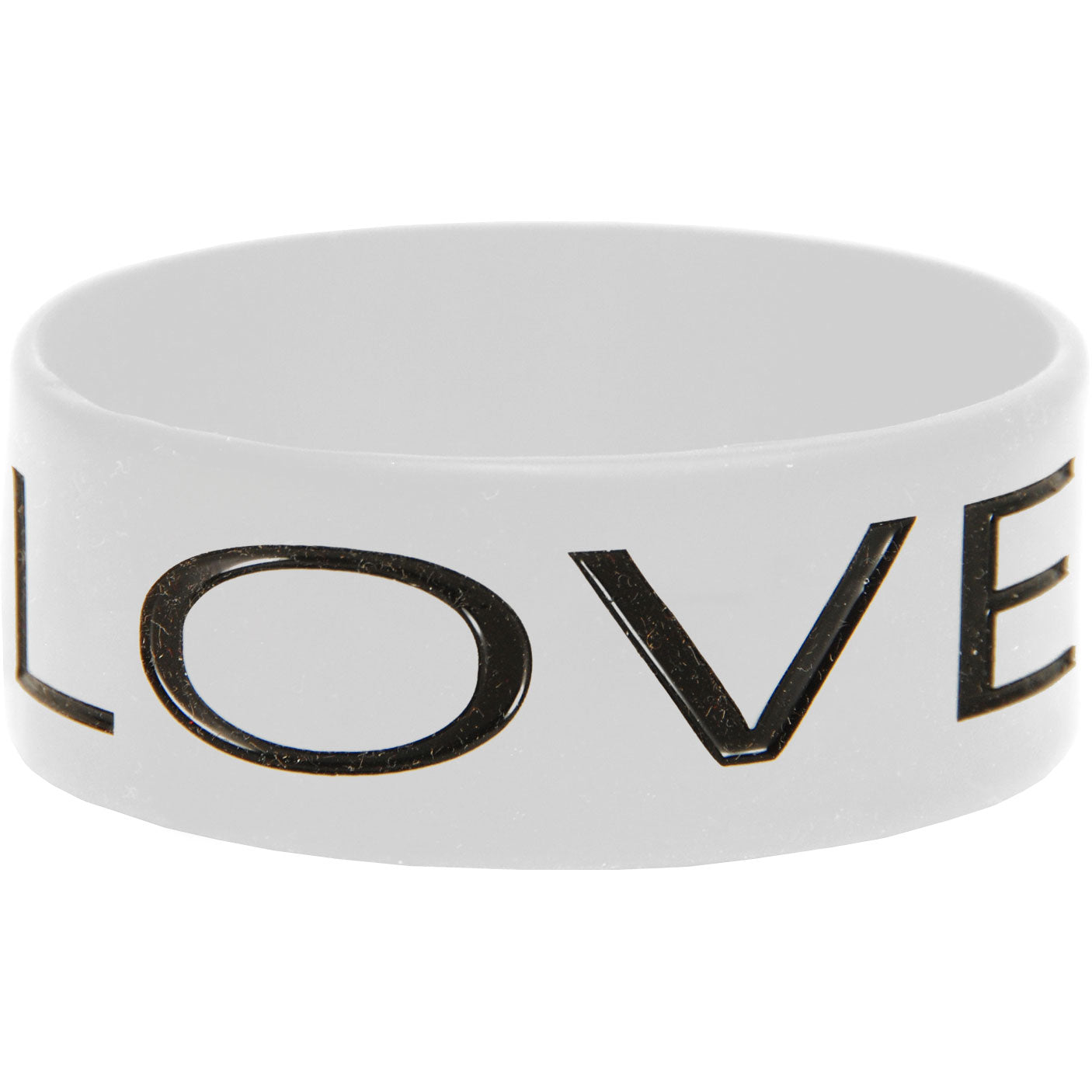 MC Yogi Give Love Rubber Bracelet Back