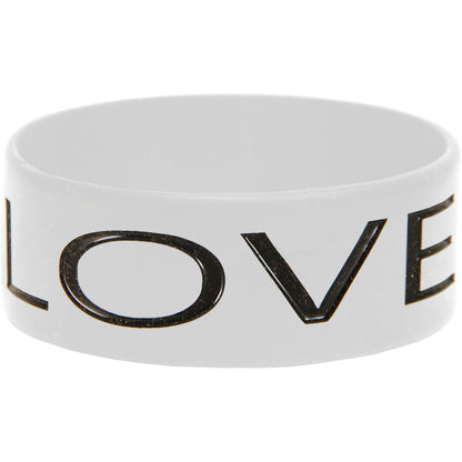 MC Yogi Give Love Rubber Bracelet Back