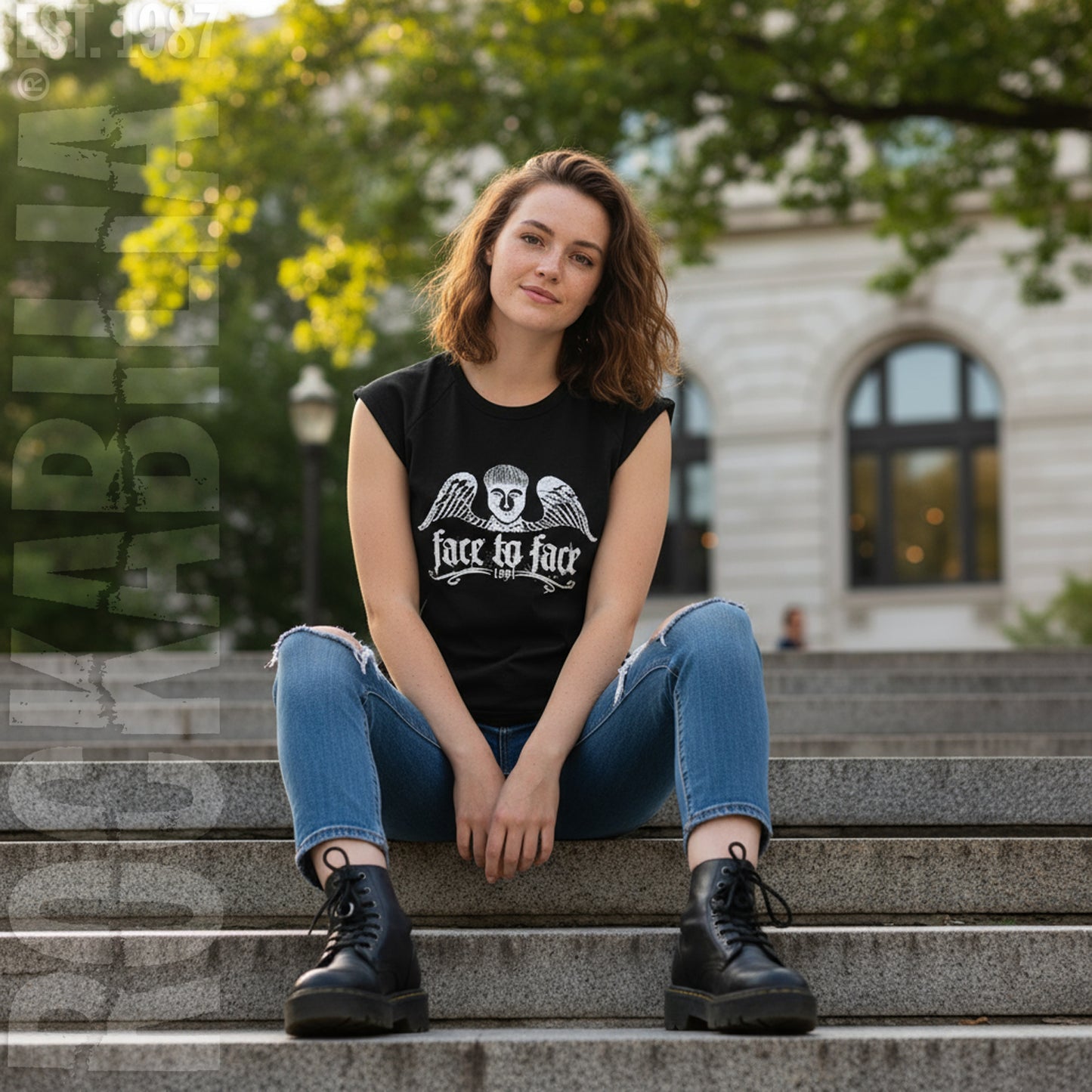 Angel Sleeveless Junior Top