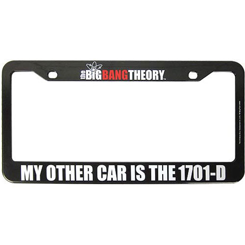 Big Bang Theory 1701-D License Plate Frame Front