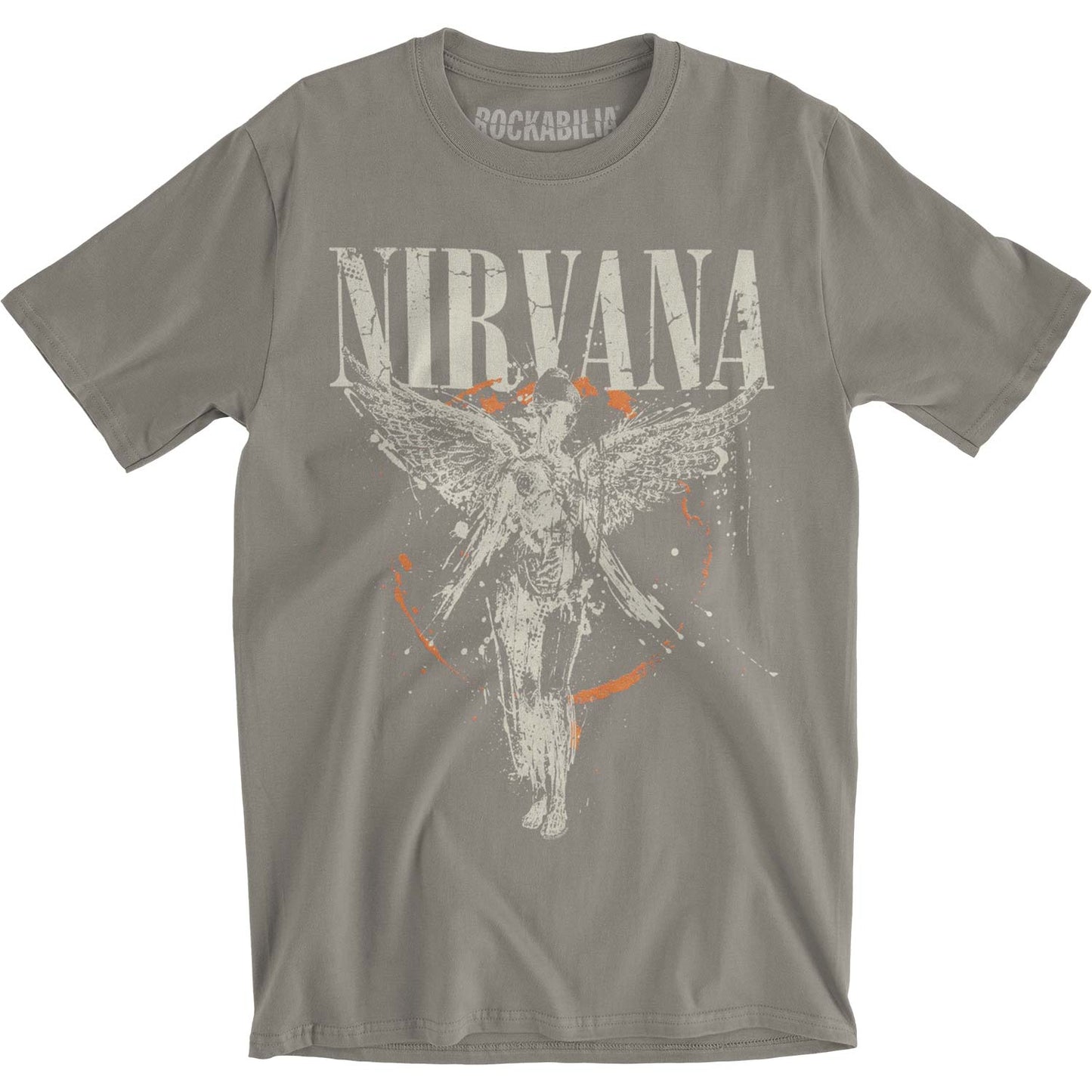 Nirvana Galaxy In Utero Slim Fit T-shirt Front