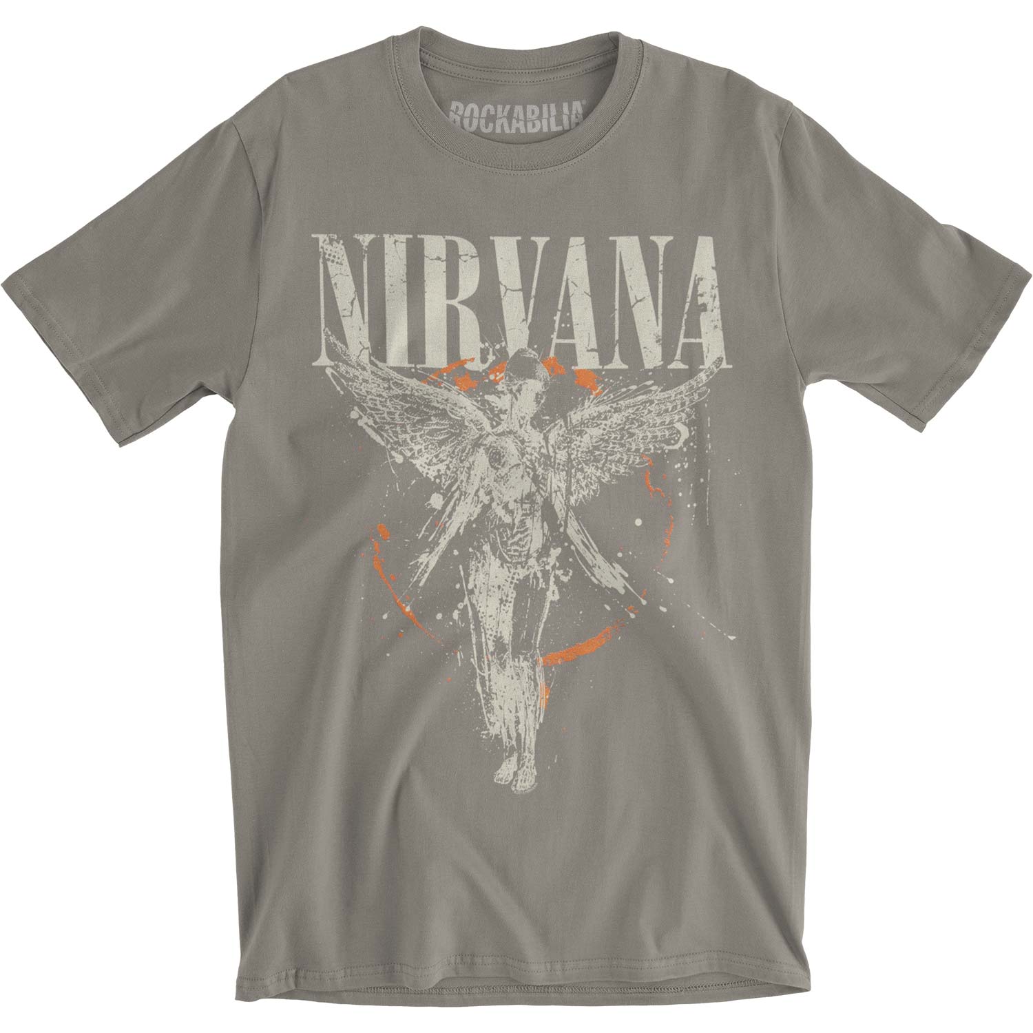 Nirvana Galaxy In Utero Slim Fit T-shirt Front