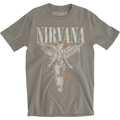 Nirvana Galaxy In Utero Slim Fit T-shirt Front