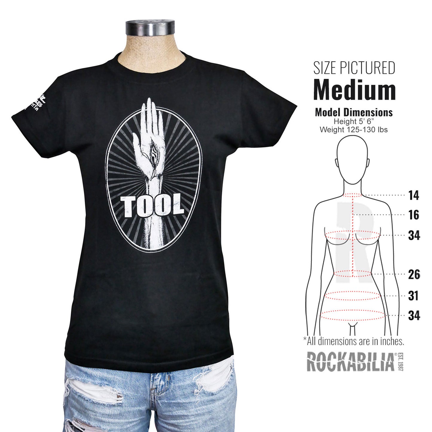 Eye In Hand Jr Tissue T Junior Top