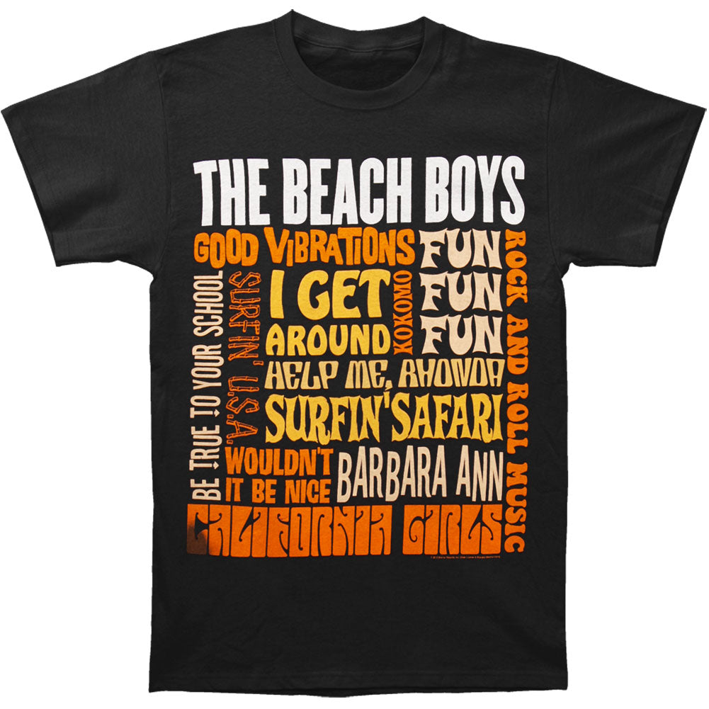 Beach Boys Best Of Slim Fit T-shirt Front